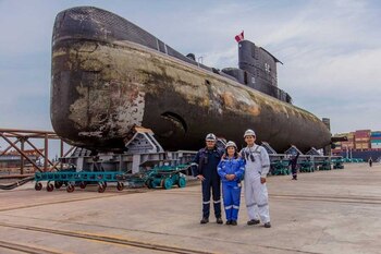 El BAP Antofagasta llegó hace