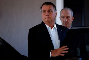 Este jueves, la Policía de Brasil presentó cargos contra Jair Bolsonaro y otras 36 personas por el intento de golpe de Estado tras las elecciones de 2022 (REUTERS)