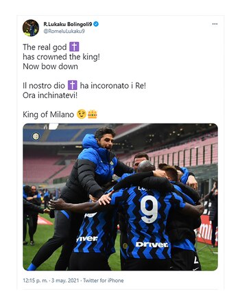 La burla de Romelu Lukaku