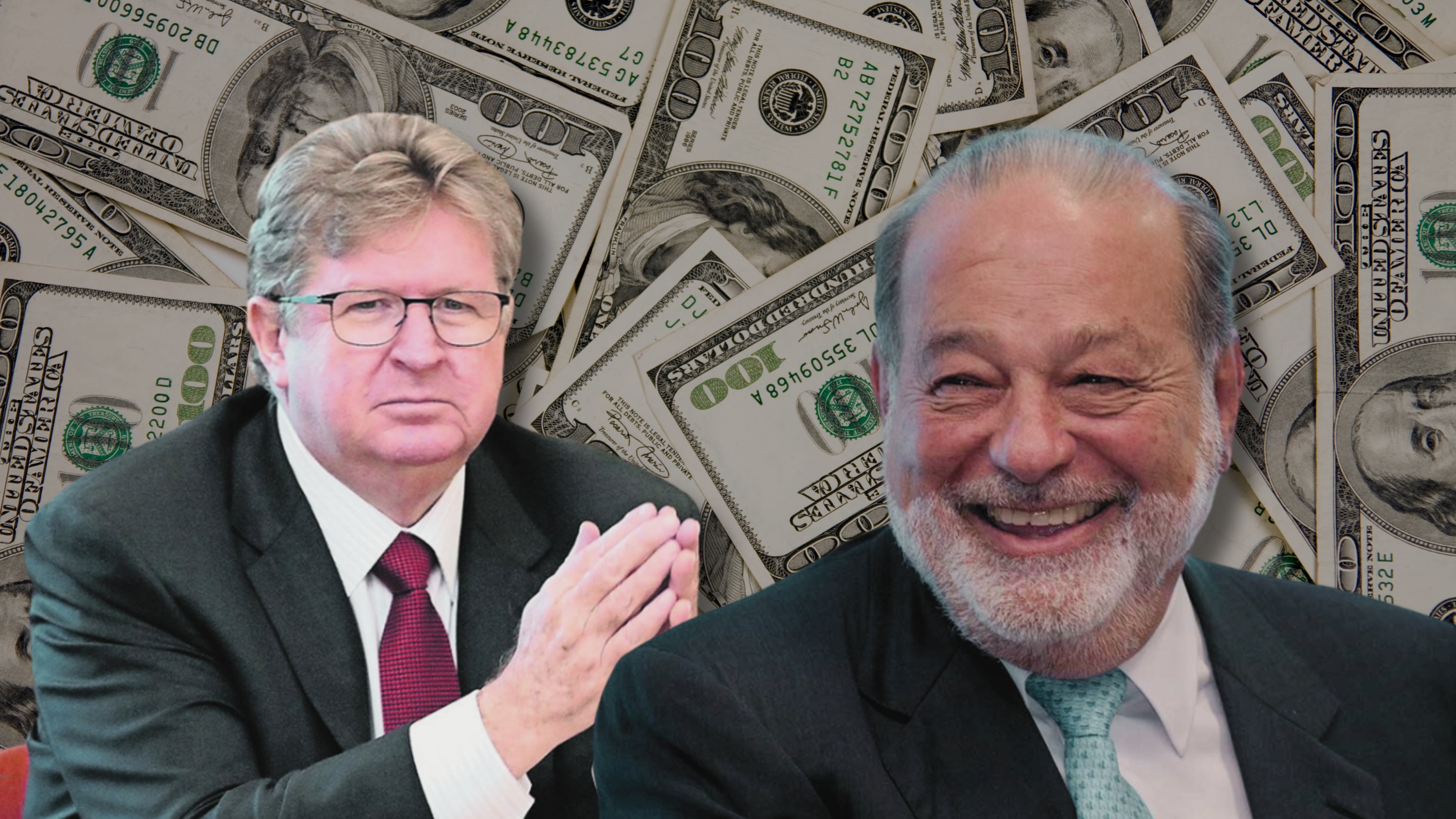 Carlos Slim y Germán Larrea Mota se encuentran dentro del listado de las personas más ricas del mundo. ( Infobae - Itzallana)
