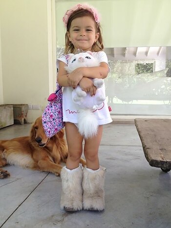 La tierna foto de Munda