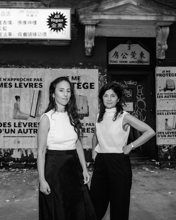 Las productoras Violeta Kreimer y