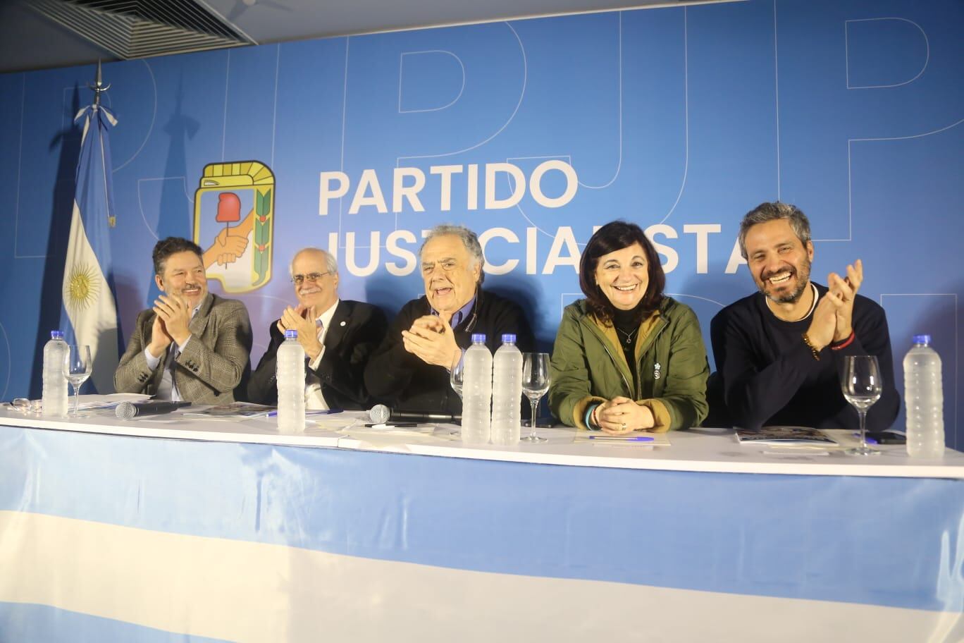 Jorge Taiana participó del primer acto del PJ en calidad de candidato a diputado nacional