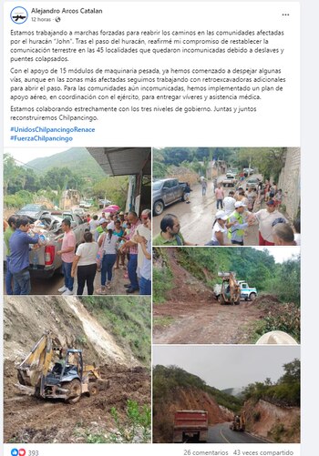 (Facebook: Alejandro Arcos Catalán)