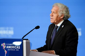 FILE PHOTO: Luis Almagro, secretario
