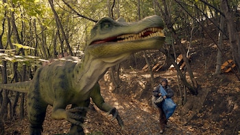 Okupas, dinosaurios y un hotel