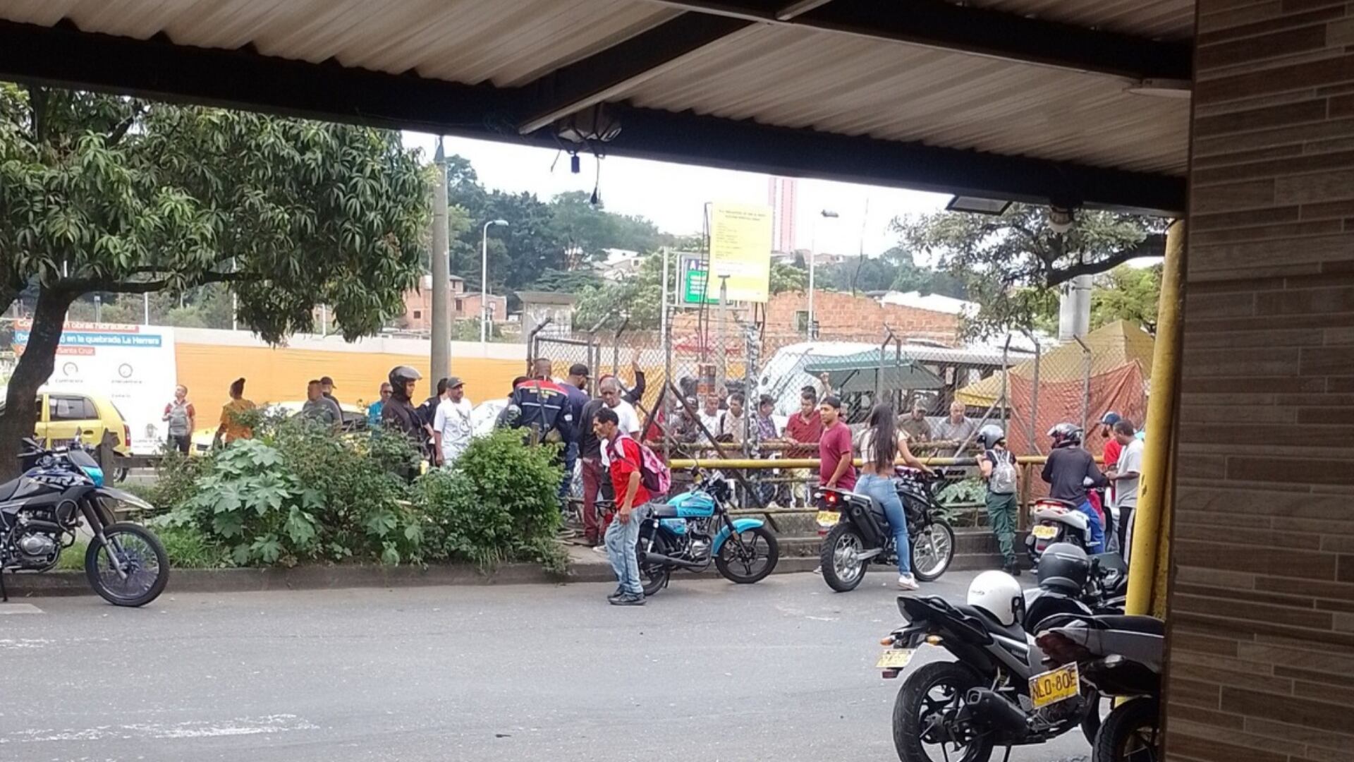 En el sector distinguían a Julián Manuel Uribe Delgado como un hombre servicial - crédito Mónica María Ospina/Facebook