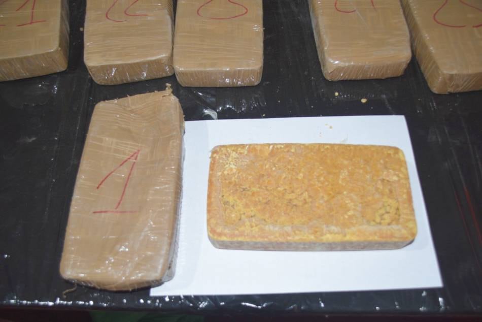 Había 25 ladrillos (Ministerio de Seguridad Nacional)