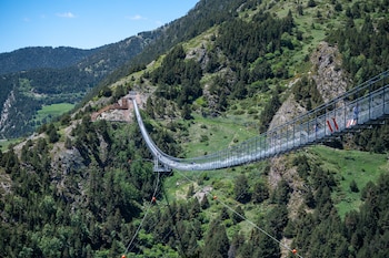 Puente Tibetano de Canillo, en