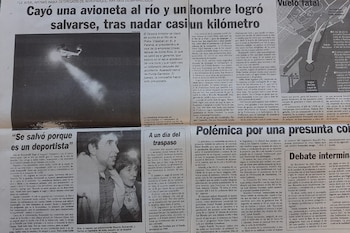 La historia del único sobreviviente de una tragedia aérea y la frase de su hija que lo salvó: “Tengo miedo de que algún día no vuelvas” - Image 3