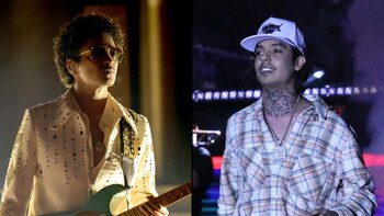 Bruno Mars y Natanael Cano
