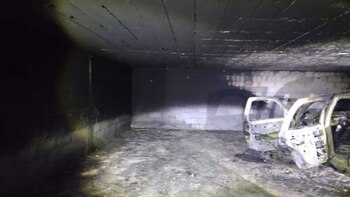 Primeras imágenes del escondite