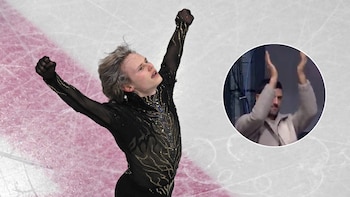 La histórica actuación del patinador