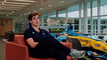 Para Arnaud Belloni, Franco Colapinto