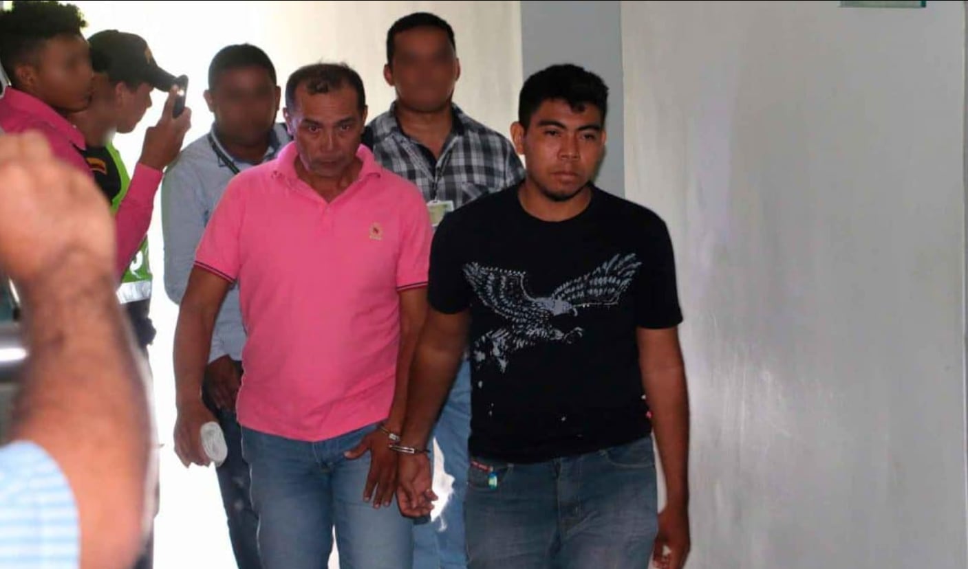 Enio José Peñata Herrera y Ángel David Sánchez Tordecilla deberán cumplir 43 años y siete meses de prisión tras la sentencia de la Corte Suprema de Justicia - crédito Fiscalía