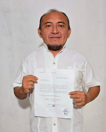 El alcalde de Kaua. (Facebook)