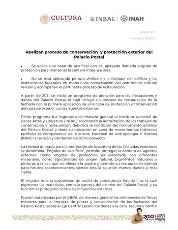 (Foto: captura de pantalla comunicado