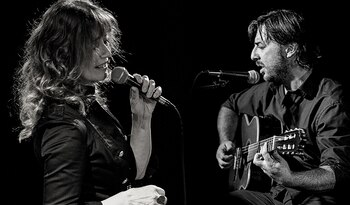 Livia Barbosa y Martín Delp