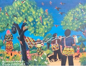 La exposición formaba parte de