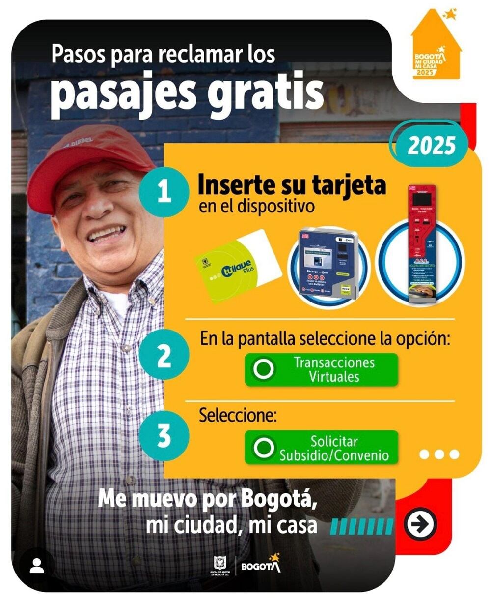 Más de 1.200.000 personas se beneficiarán con pasajes gratuitos de TransMilenio en marzo gracias al programa del Ingreso Mínimo Garantizado - crédito Integración Social