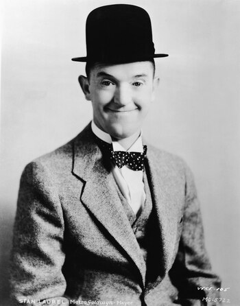 Stan Laurel era el genio