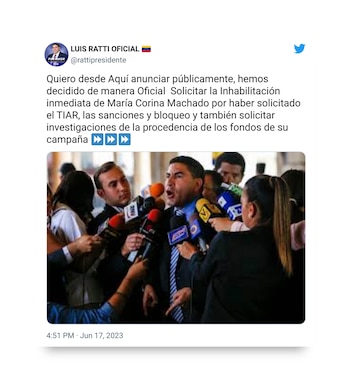La amenaza de Ratti contra