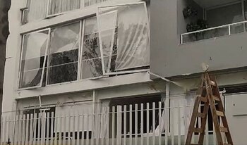 La explosión afectó a siete