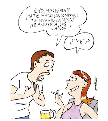 Una de las viñetas que