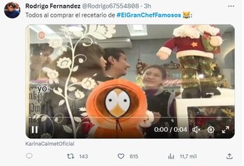 La reacción de los cibernautas