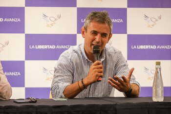 El diputado libertario y presidente