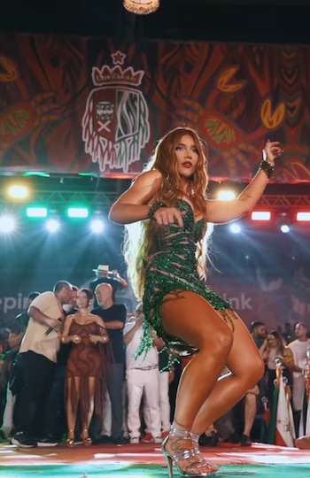 Virginia Fonseca en un video