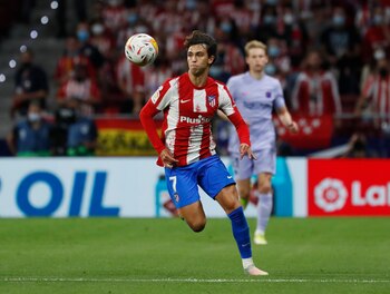 Joao Félix durante el partido