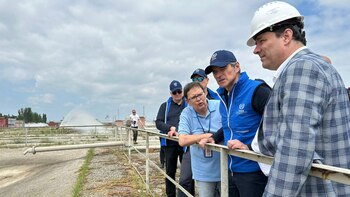 Rafael Grossi en el punto