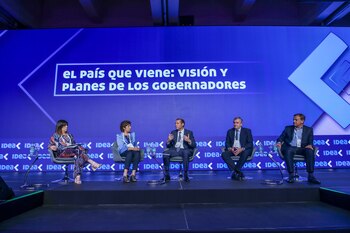Gutiérrez compartió panel con Morales,