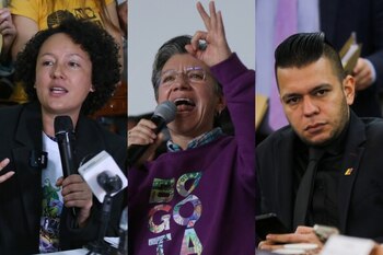 Isabel Zuleta, Claudia López y