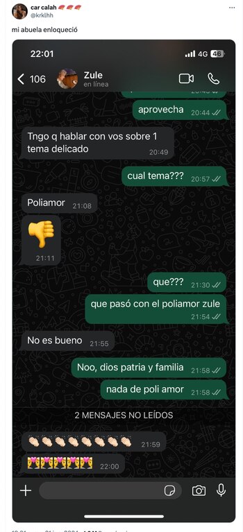 La publicación de @krklhh no