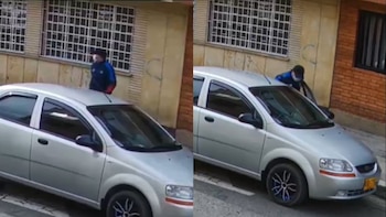 Crisis de inseguridad en Bogotá: video revela cómo un ladrón se llevó un vehículo en cuestión de segundos