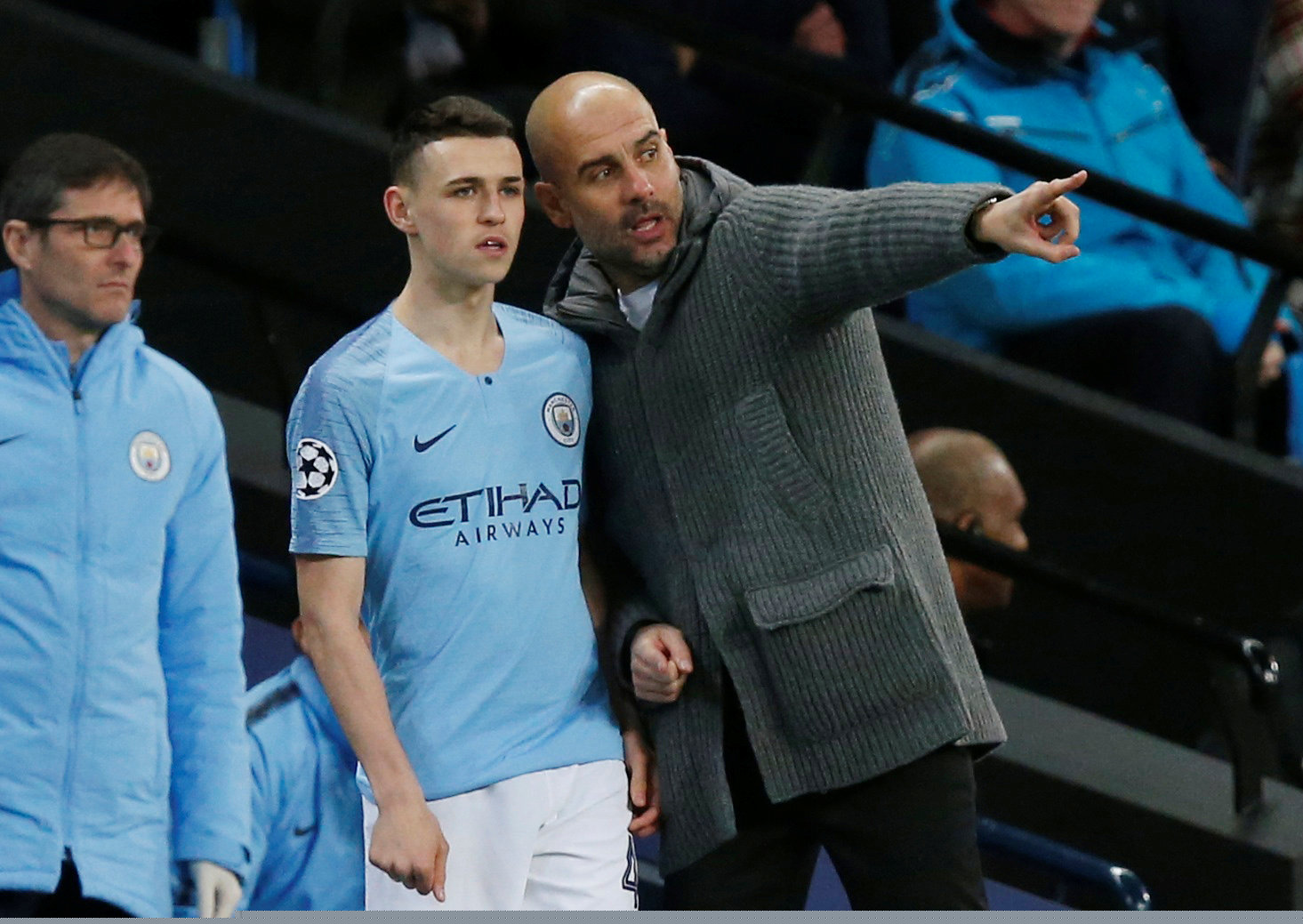 Pep Guardiola suele darle a Phil Foden algunos minutos en las copas domésticas del fútbol inglés (REUTERS/Andrew Yates)