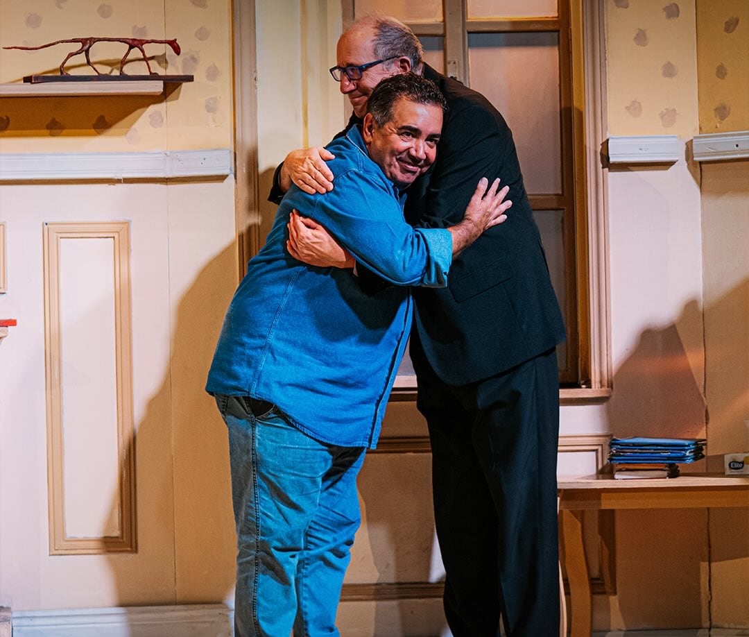 Diego Pérez y Ernesto Claudio, dos de los protagonistas de la versión actual de Toc Toc