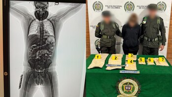 Incautan más de 25 kilos