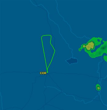 El recorrido que realizó el