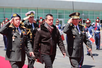 El presidente Daniel Noboa. (Carlos Silva/Ecuadorian presiden / DPA)