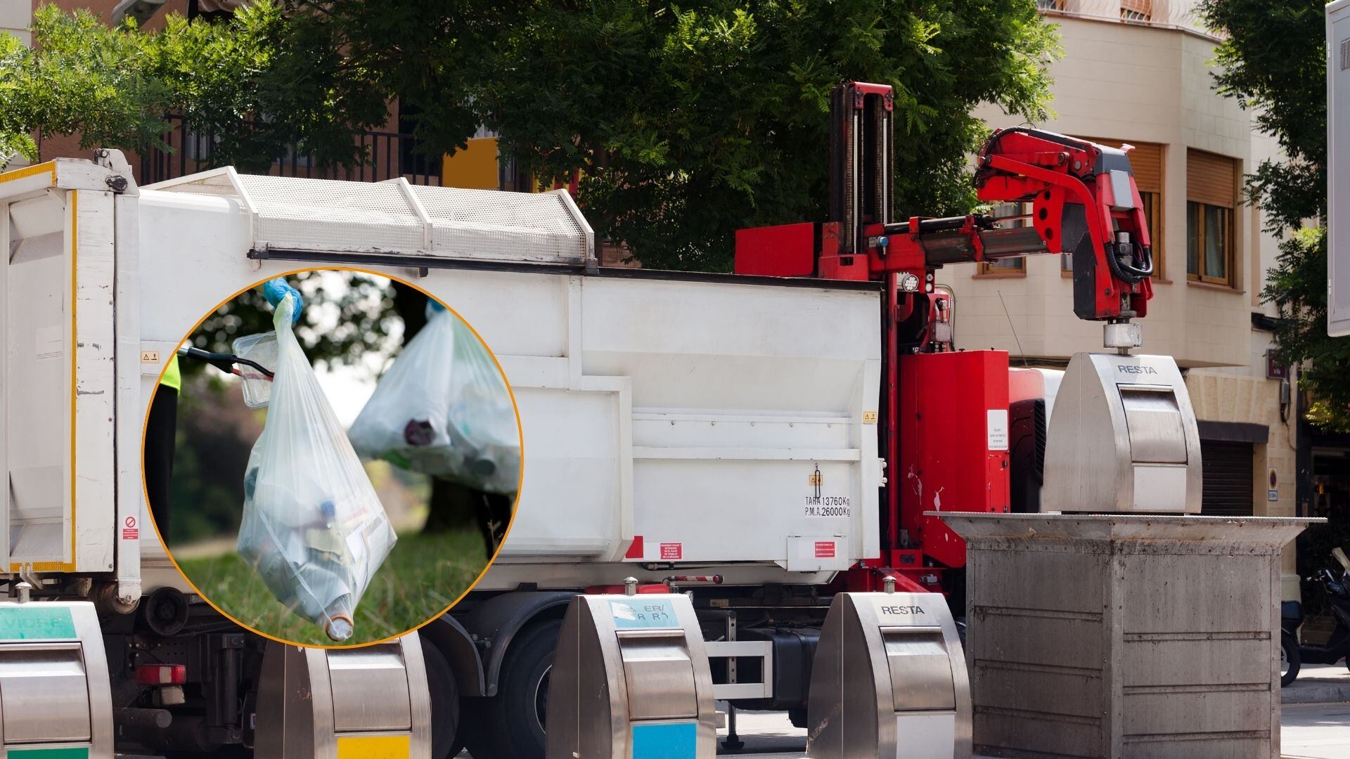 Imagen de un camión de la basura. (Freepik)