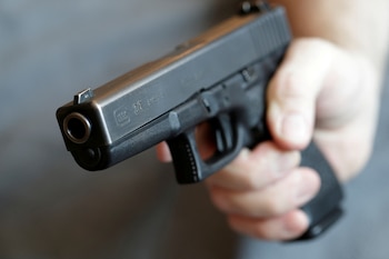 La pistola utilizada en el