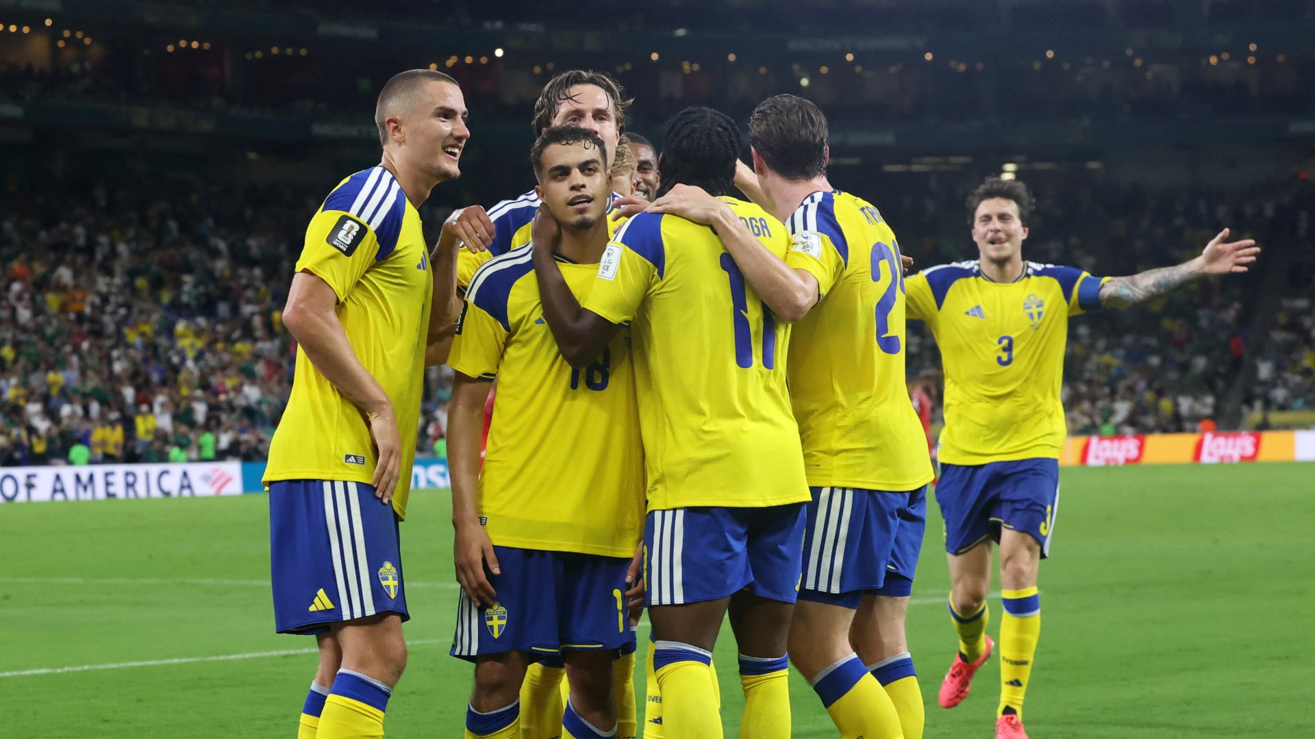 Suecia debutó con goleada y tomó el liderato del Grupo F en el Mundial 2026