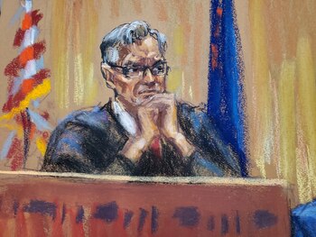 El juez Juan Merchan del Tribunal Penal de Manhattan, Nueva York. REUTERS/Jane Rosenberg/Foto de archivo