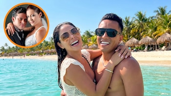 Pamela Franco y Christian Cueva dejan Perú antes de la boda de Christian Domínguez y Karla Tarazona: “Todo a tu lado es mejor”