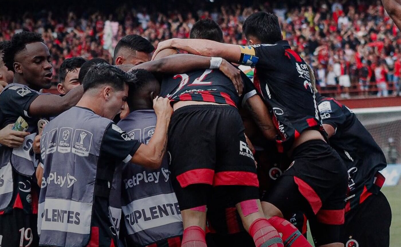 Cúcuta abrió el marcador ante Real Cundinamarca, con el gol de Lucas Ríos - crédito Cúcuta Deportivo