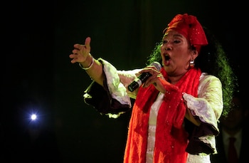 La parte final de la carrera de la artista colombiana estuvo marcada por presentarse la mayoría de las veces en festivales y/o eventos culturales en el exterior - crédito archivo Colprensa | Mauricio Alvarado