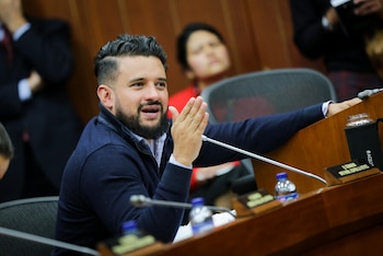 Durante la sesión, hubo un